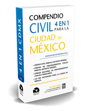 Compendio Civil 4 en 1 para la Ciudad de México